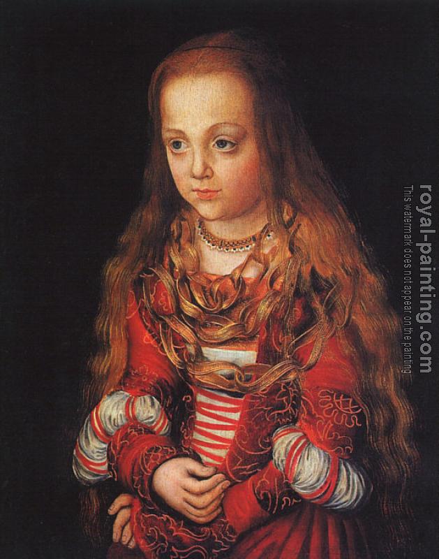 Lucas Il Vecchio Cranach : A Princess of Saxony